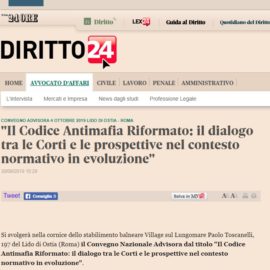 Il Codice Antimafia Riformato: il dialogo tra le Corti e le prospettive nel contesto normativo in evoluzione