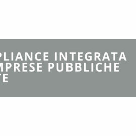 MASTER EXECUTIVE IN LA COMPLIANCE INTEGRATA NELLE IMPRESE PUBBLICHE E PRIVATE